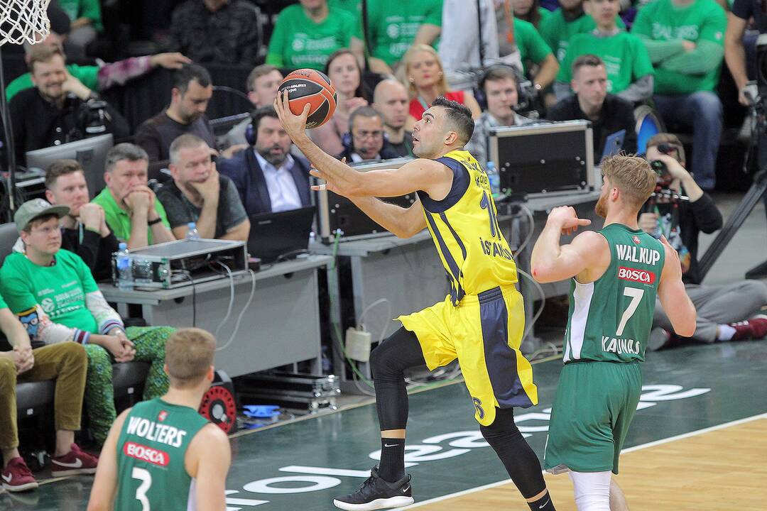 Eurolygos ketvirtfinalis: „Žalgiris“ – „Fenerbahce“ 57:66