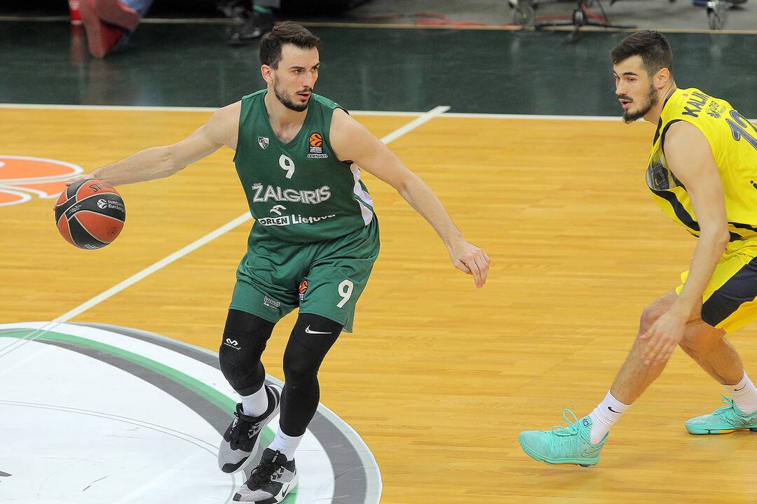Eurolygos ketvirtfinalis: „Žalgiris“ – „Fenerbahce“ 57:66