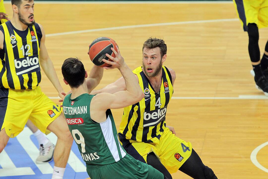 Eurolygos ketvirtfinalis: „Žalgiris“ – „Fenerbahce“ 57:66