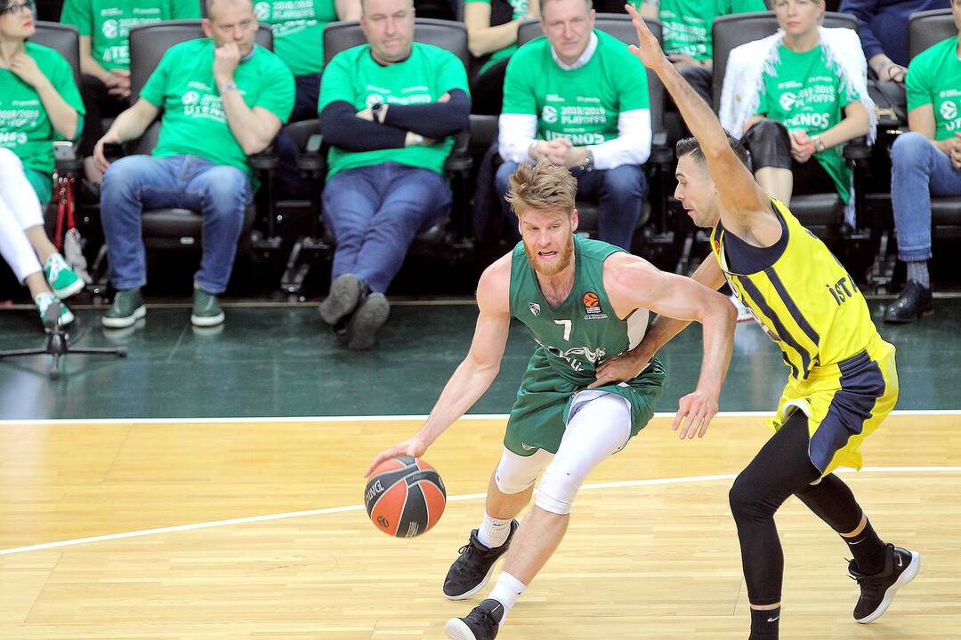 Eurolygos ketvirtfinalis: „Žalgiris“ – „Fenerbahce“ 57:66