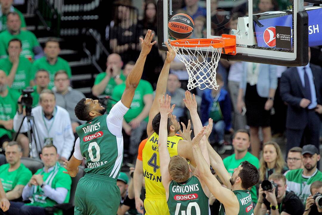Eurolygos ketvirtfinalis: „Žalgiris“ – „Fenerbahce“ 57:66