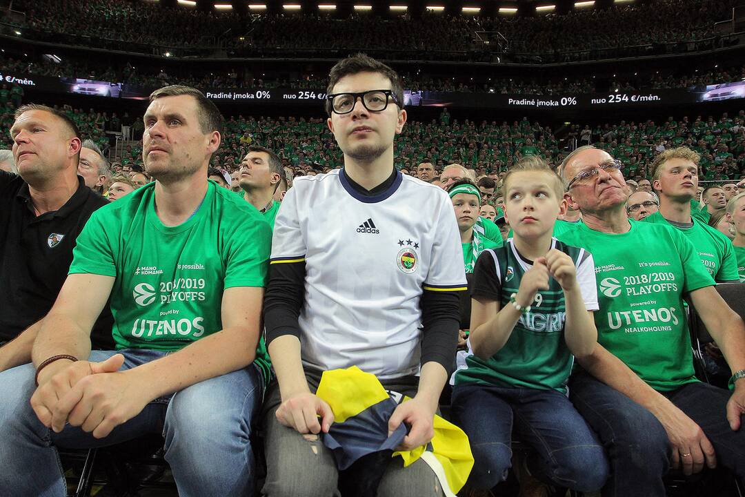 Eurolygos ketvirtfinalis: „Žalgiris“ – „Fenerbahce“ 57:66