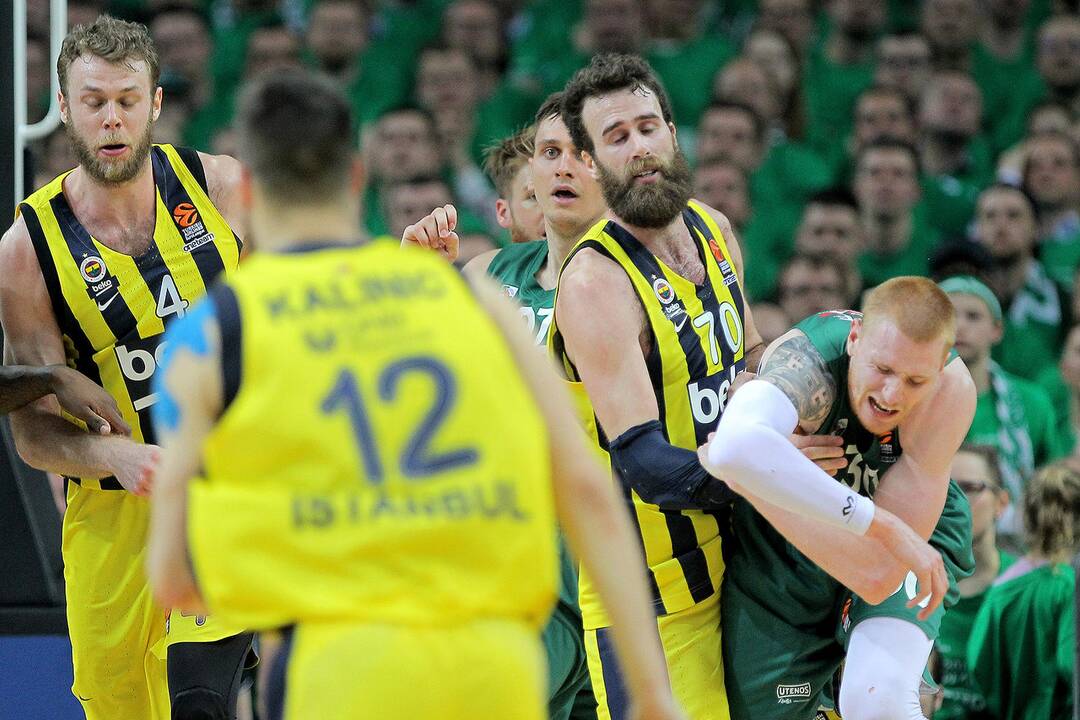 Eurolygos ketvirtfinalis: „Žalgiris“ – „Fenerbahce“ 57:66