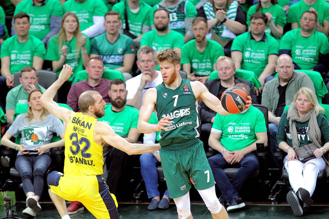Eurolygos ketvirtfinalis: „Žalgiris“ – „Fenerbahce“ 57:66