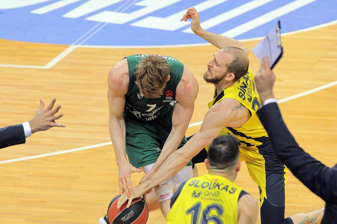 Eurolygos ketvirtfinalis: „Žalgiris“ – „Fenerbahce“ 57:66