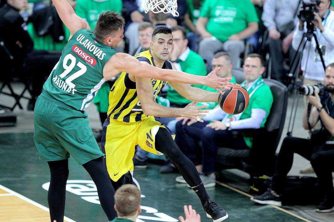 Eurolygos ketvirtfinalis: „Žalgiris“ – „Fenerbahce“ 57:66