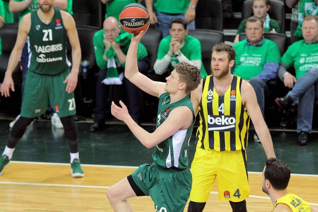 Eurolygos ketvirtfinalis: „Žalgiris“ – „Fenerbahce“ 57:66