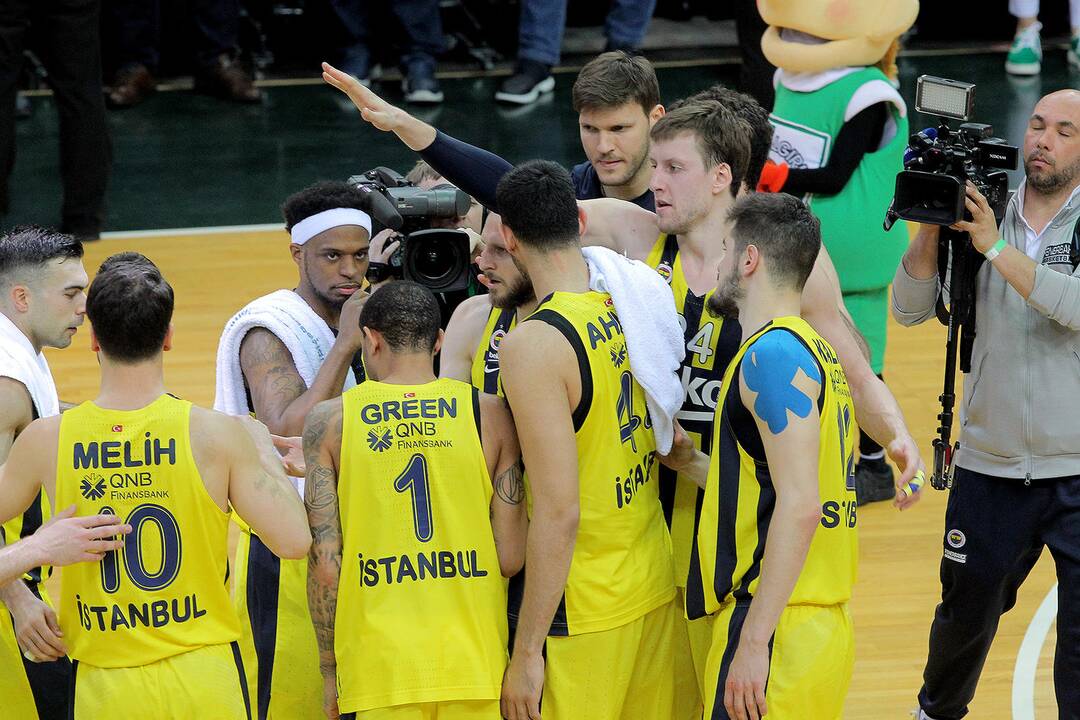 Eurolygos ketvirtfinalis: „Žalgiris“ – „Fenerbahce“ 57:66
