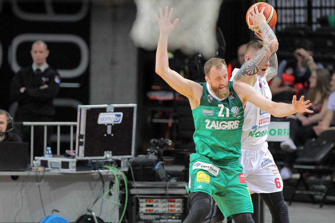 LKL: „Žalgiris“ – „Juventus“ 82:56