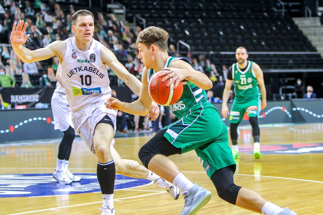 LKL: „Žalgiris“ – „Lietkabelis“ 70:68