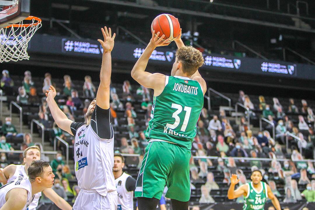LKL: „Žalgiris“ – „Lietkabelis“ 70:68