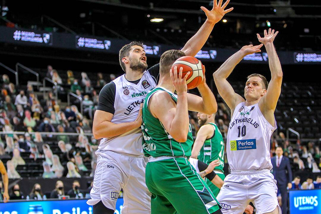 LKL: „Žalgiris“ – „Lietkabelis“ 70:68