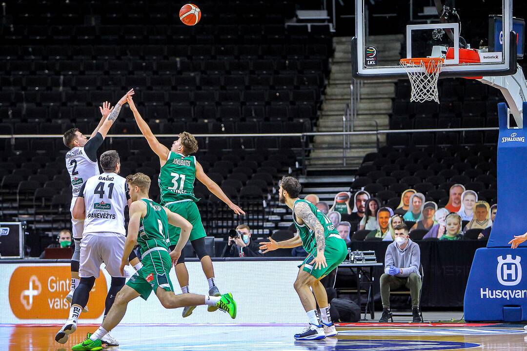 LKL: „Žalgiris“ – „Lietkabelis“ 70:68