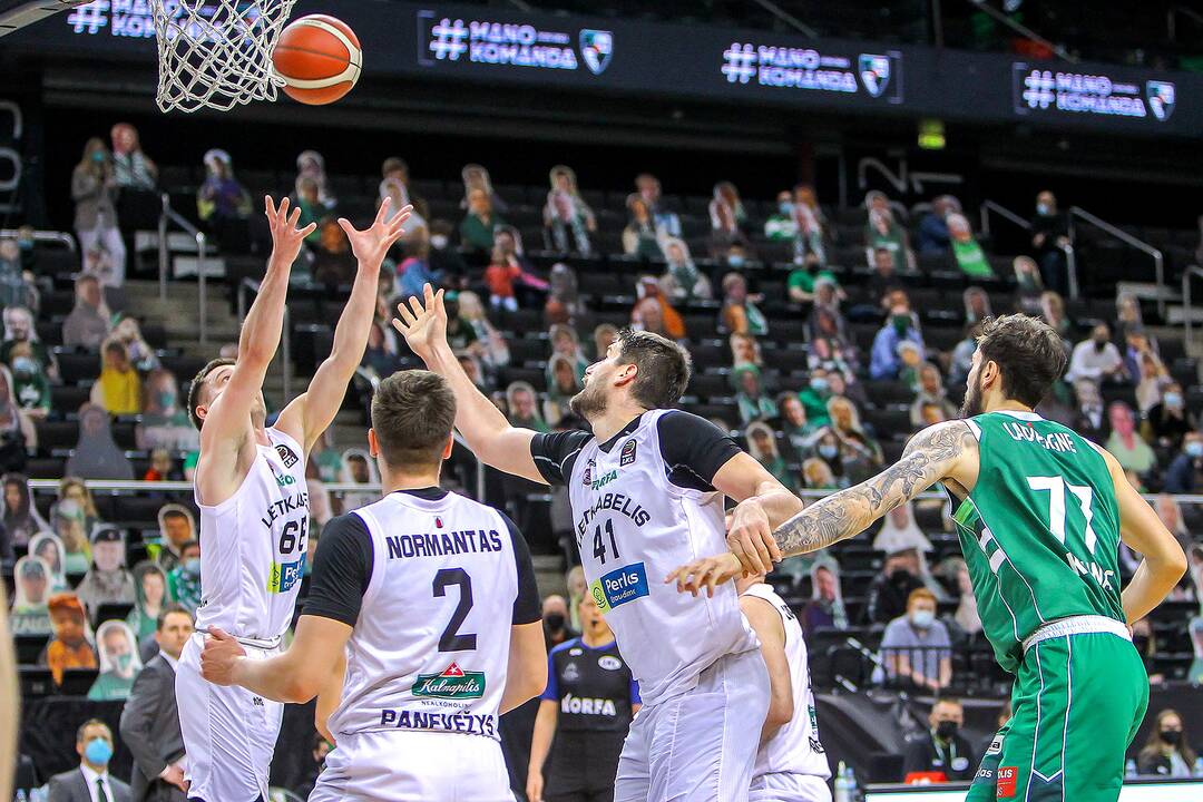 LKL: „Žalgiris“ – „Lietkabelis“ 70:68