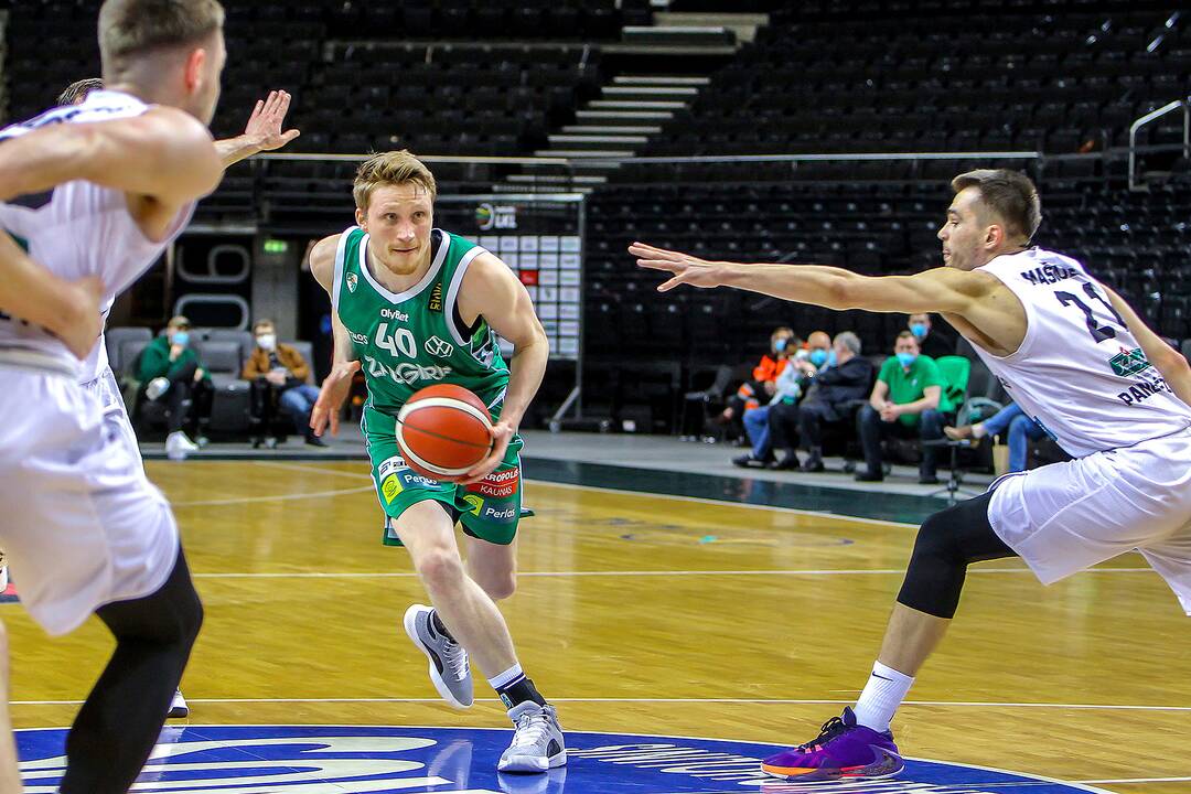 LKL: „Žalgiris“ – „Lietkabelis“ 70:68