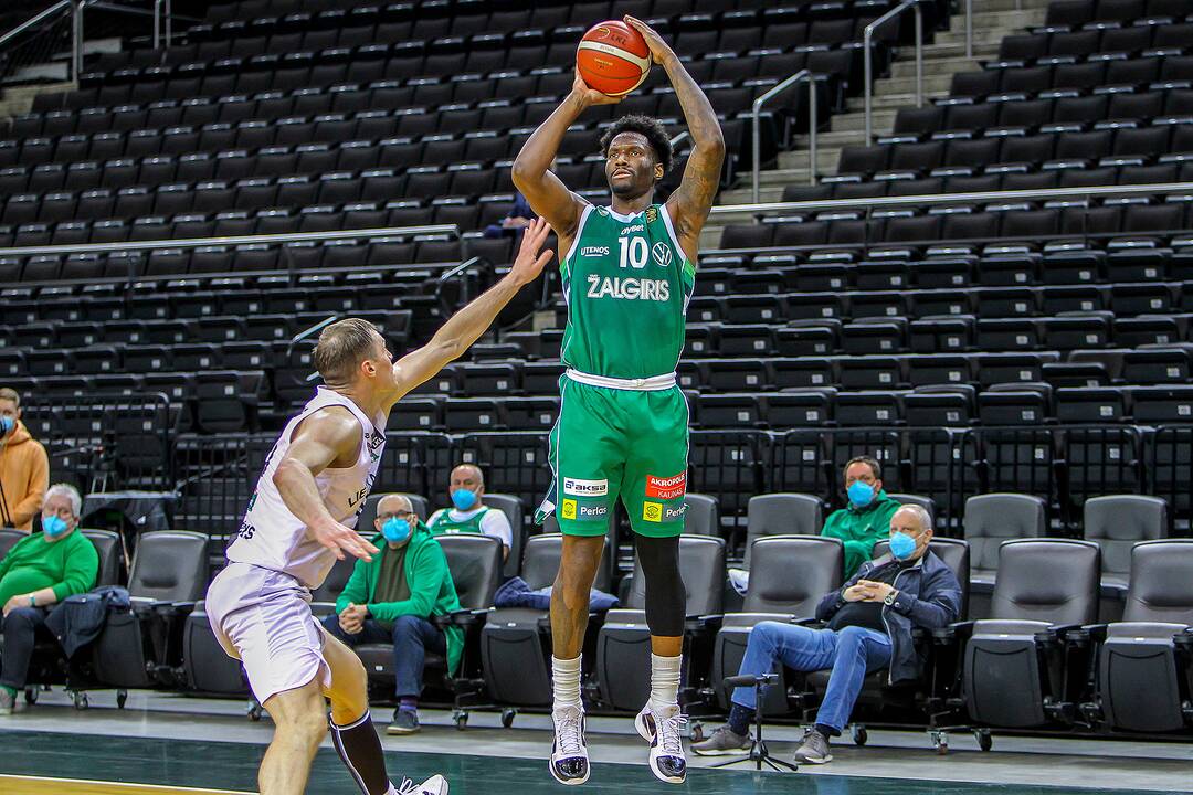 LKL: „Žalgiris“ – „Lietkabelis“ 70:68
