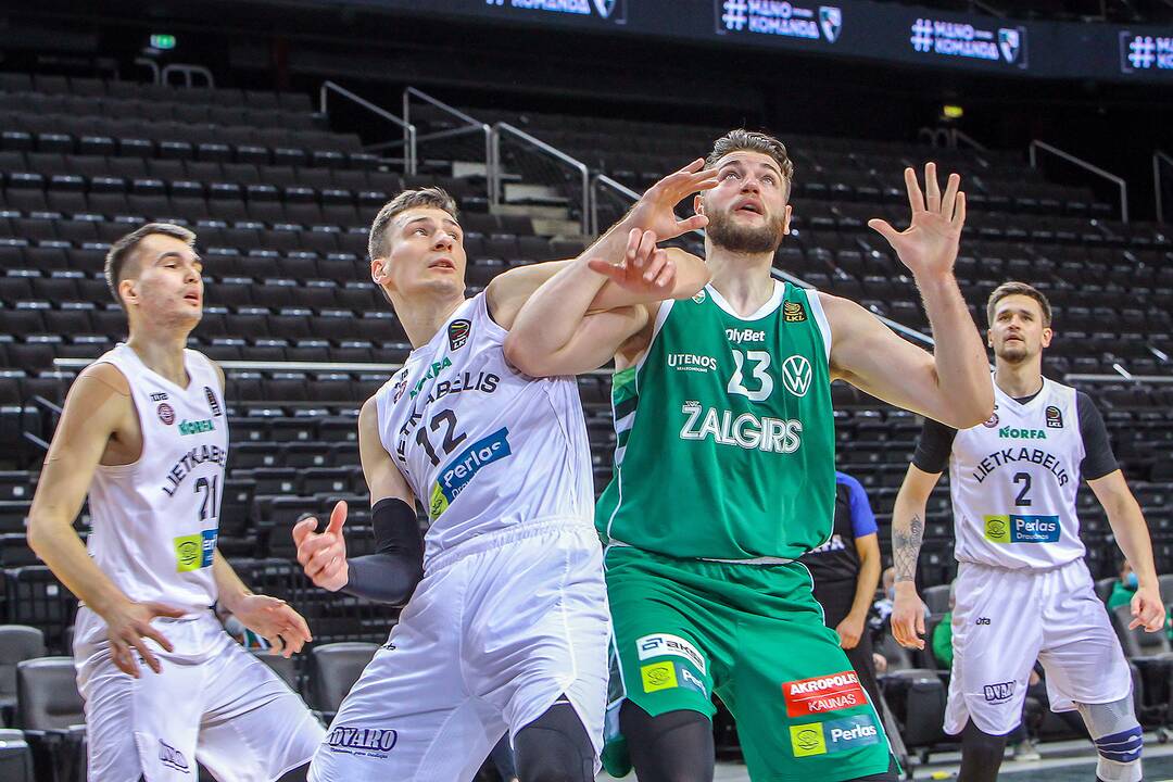 LKL: „Žalgiris“ – „Lietkabelis“ 70:68