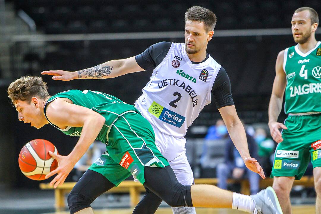 LKL: „Žalgiris“ – „Lietkabelis“ 70:68