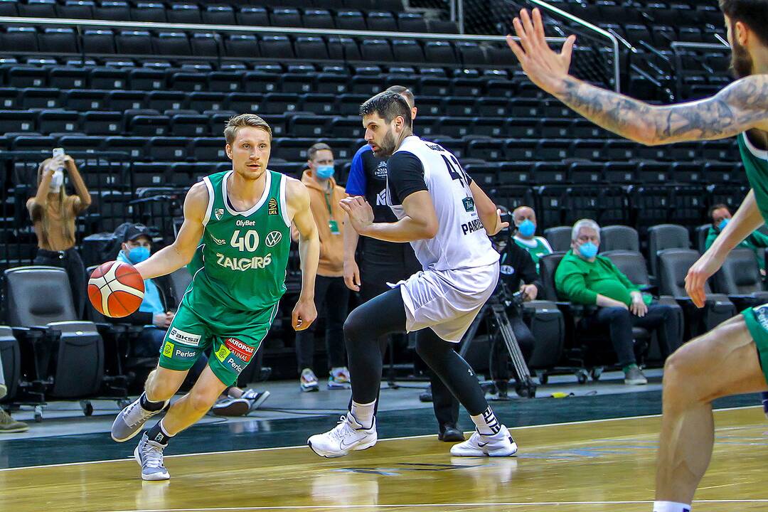 LKL: „Žalgiris“ – „Lietkabelis“ 70:68