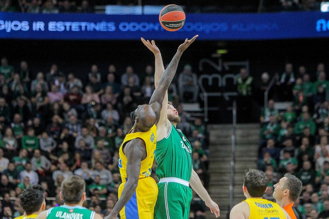 Eurolyga: „Žalgiris“ – „Maccabi“ 73:68