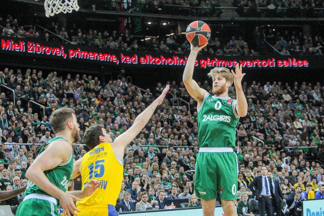 Eurolyga: „Žalgiris“ – „Maccabi“ 73:68