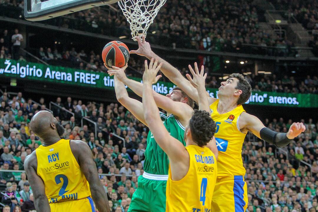 Eurolyga: „Žalgiris“ – „Maccabi“ 73:68