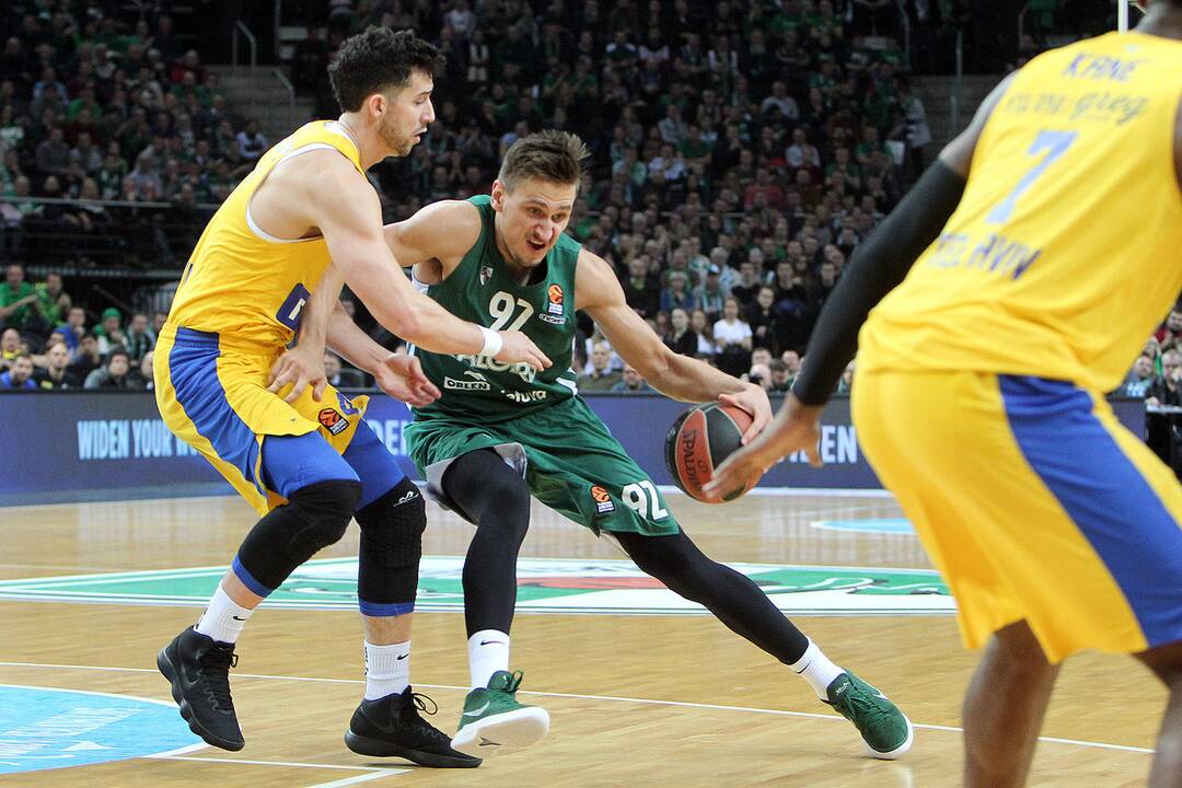 Eurolyga: „Žalgiris“ – „Maccabi“ 80:73