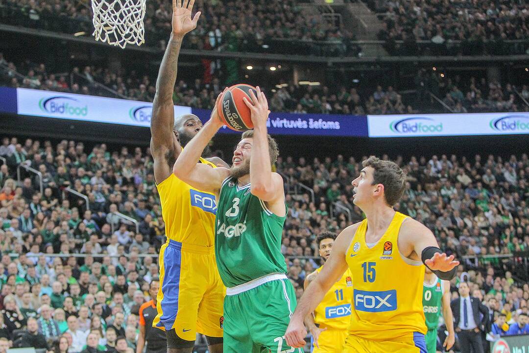 Eurolyga: „Žalgiris“ – „Maccabi“ 73:68