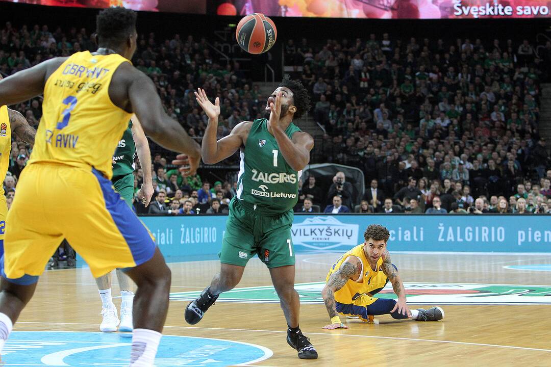 Eurolyga: „Žalgiris“ – „Maccabi“ 80:73