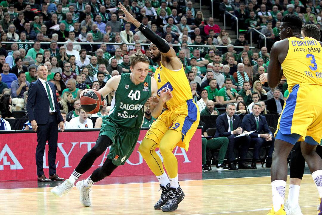 Eurolyga: „Žalgiris“ – „Maccabi“ 80:73