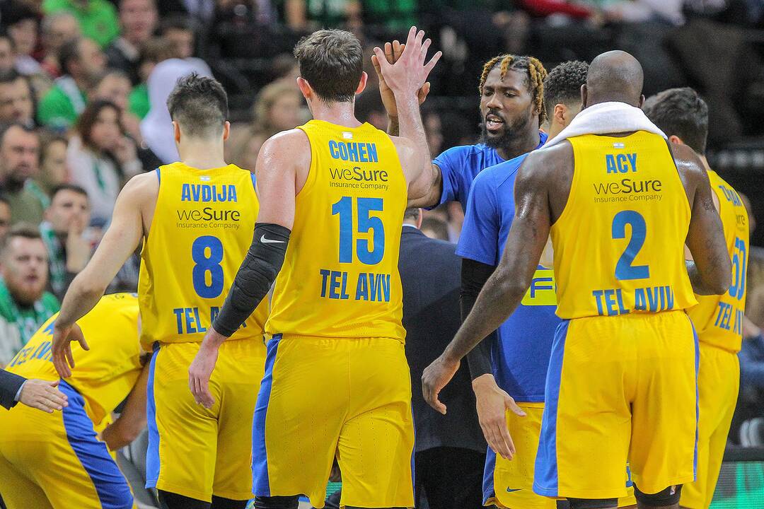 Eurolyga: „Žalgiris“ – „Maccabi“ 73:68