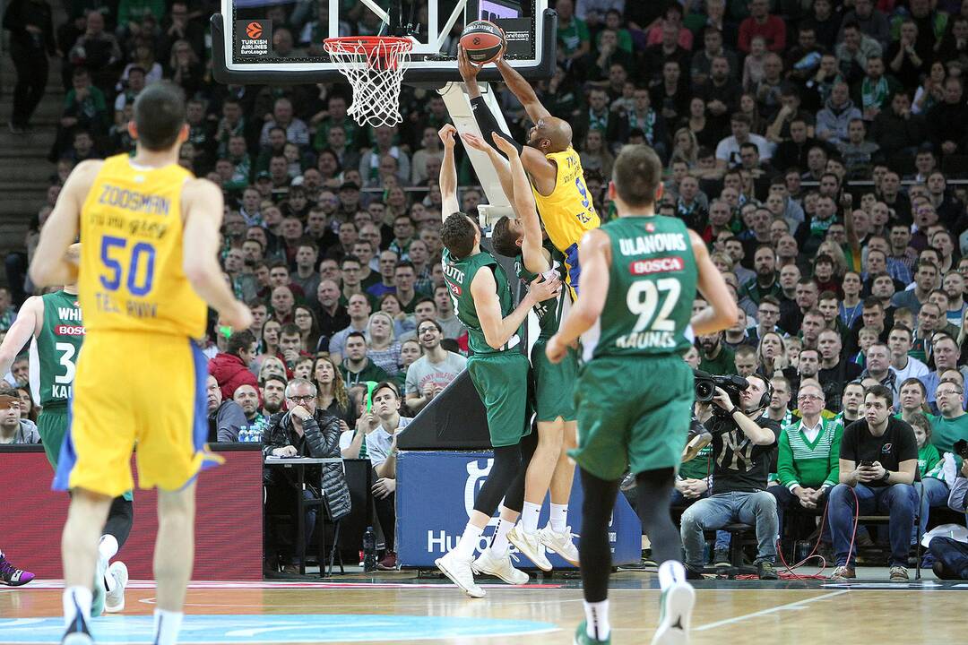 Eurolyga: „Žalgiris“ – „Maccabi“ 80:73