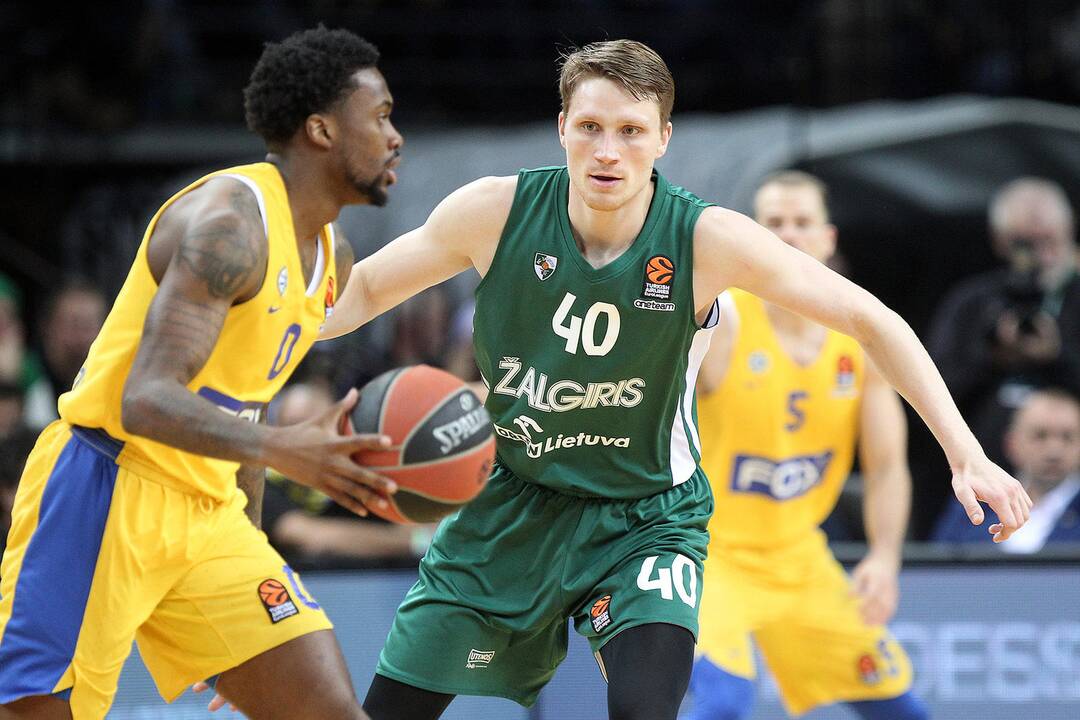 Eurolyga: „Žalgiris“ – „Maccabi“ 80:73