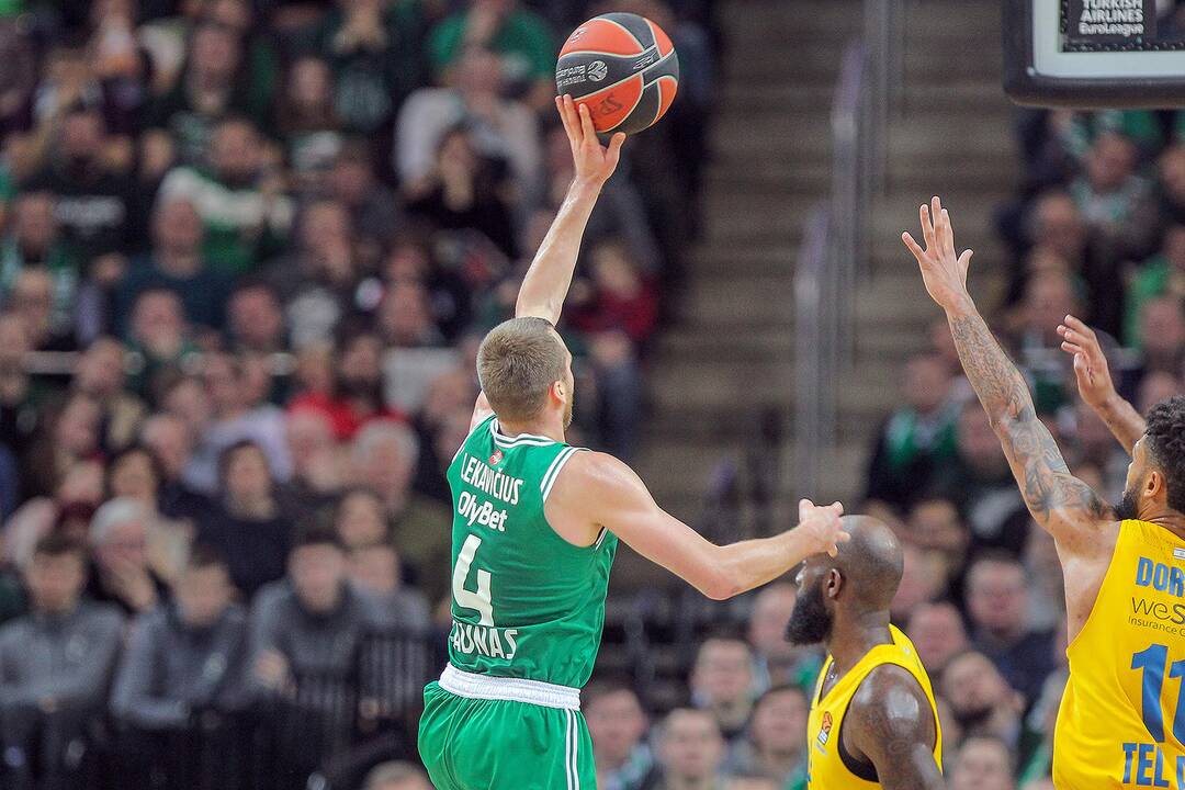 Eurolyga: „Žalgiris“ – „Maccabi“ 73:68