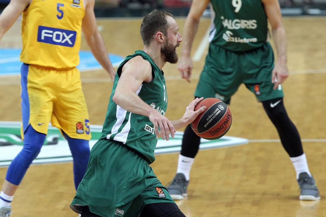 Eurolyga: „Žalgiris“ – „Maccabi“ 80:73