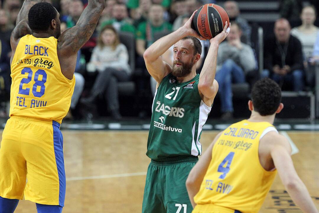 Eurolyga: „Žalgiris“ – „Maccabi“ 80:73