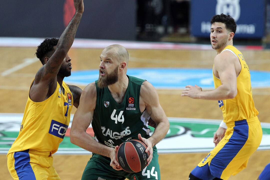 Eurolyga: „Žalgiris“ – „Maccabi“ 80:73