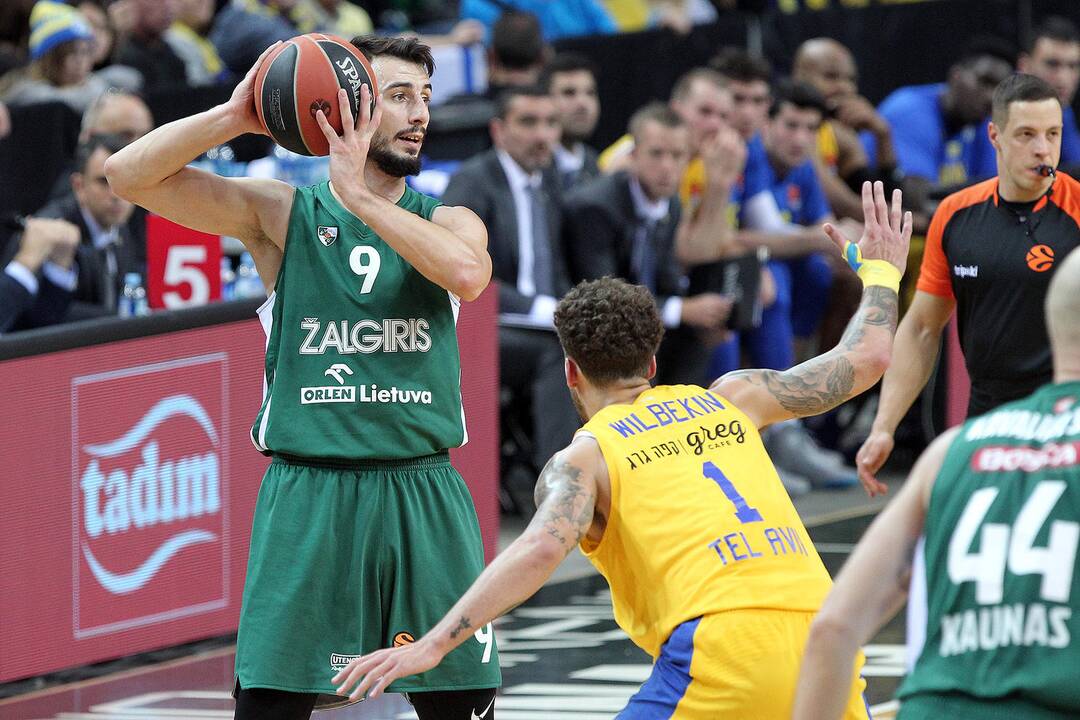 Eurolyga: „Žalgiris“ – „Maccabi“ 80:73