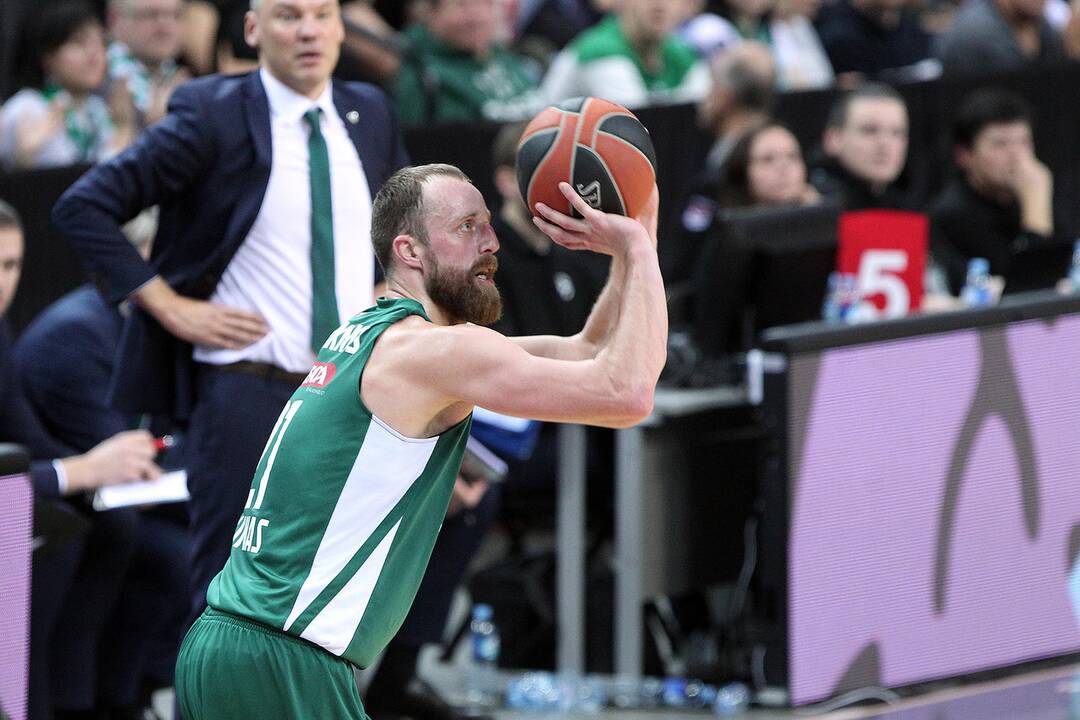 Eurolyga: „Žalgiris“ – „Maccabi“ 80:73