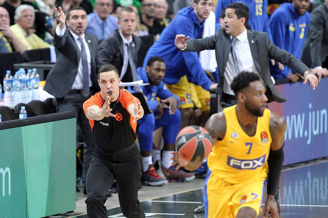 Eurolyga: „Žalgiris“ – „Maccabi“ 80:73