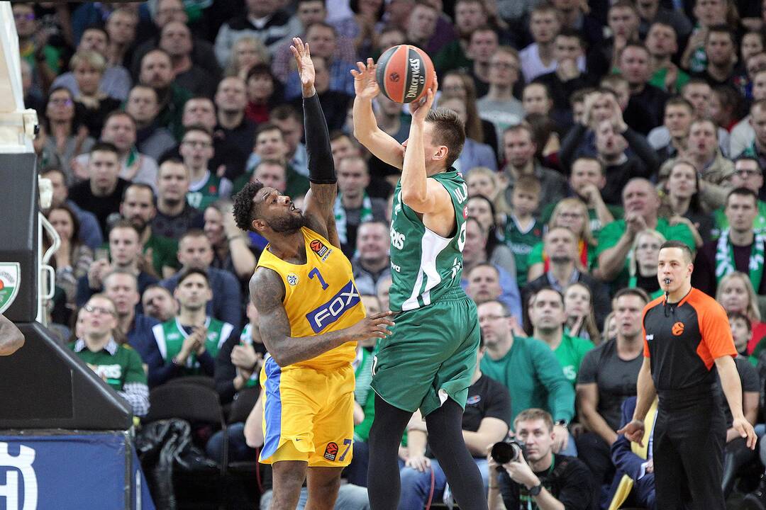 Eurolyga: „Žalgiris“ – „Maccabi“ 80:73