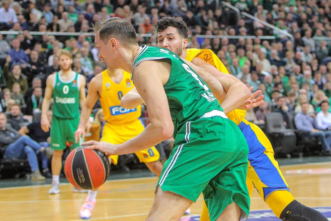 Eurolyga: „Žalgiris“ – „Maccabi“ 73:68