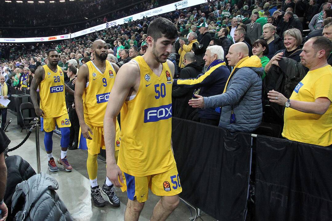 Eurolyga: „Žalgiris“ – „Maccabi“ 80:73
