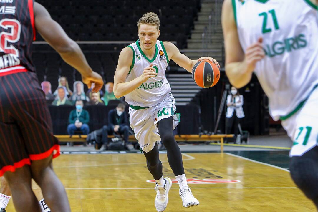 Eurolyga: „Žalgiris“ – „Olympiakos“ 81:79
