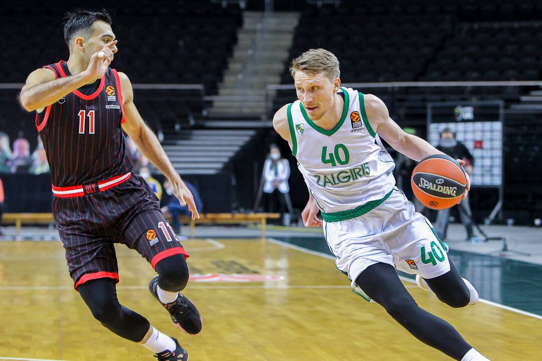 Eurolyga: „Žalgiris“ – „Olympiakos“ 81:79