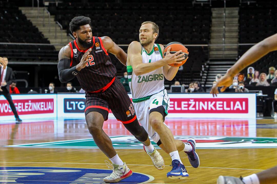 Eurolyga: „Žalgiris“ – „Olympiakos“ 81:79