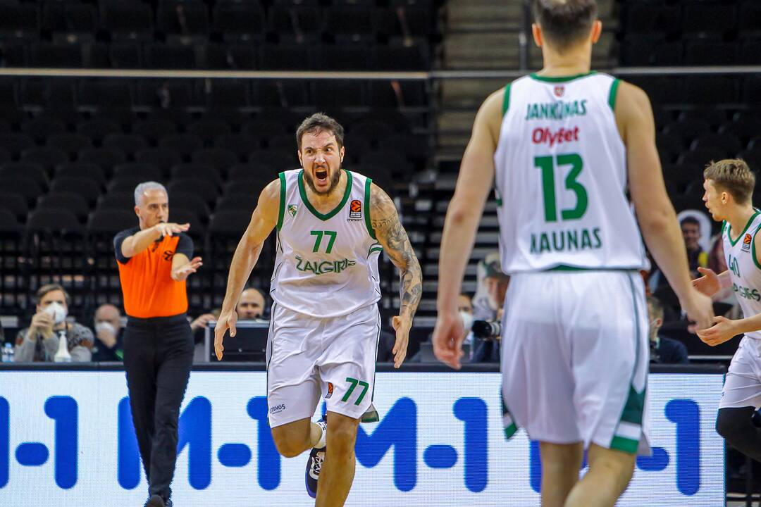 Eurolyga: „Žalgiris“ – „Olympiakos“ 81:79