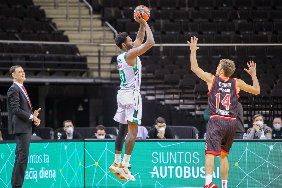 Eurolyga: „Žalgiris“ – „Olympiakos“ 81:79