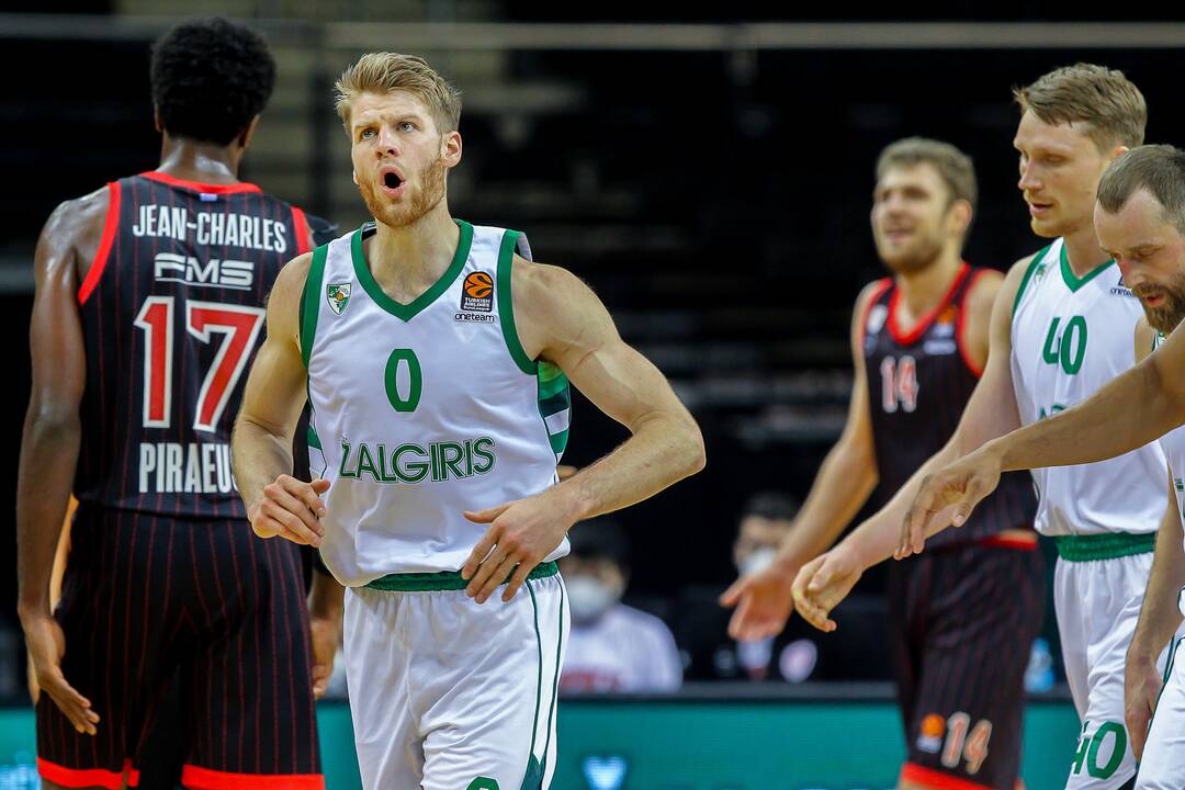 Eurolyga: „Žalgiris“ – „Olympiakos“ 81:79