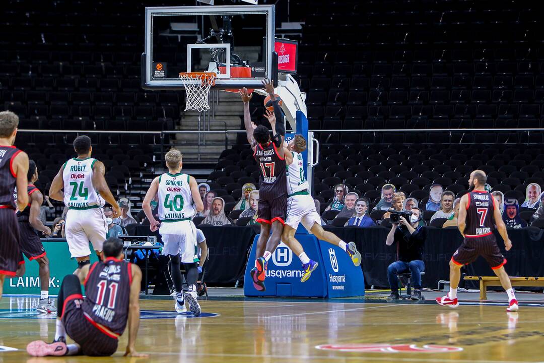 Eurolyga: „Žalgiris“ – „Olympiakos“ 81:79